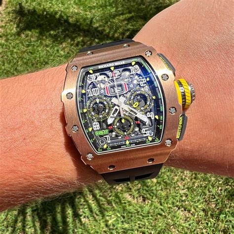 Richard Mille rose gold